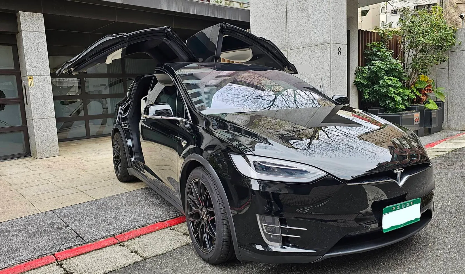 Tesla Model X P100D 照片 1