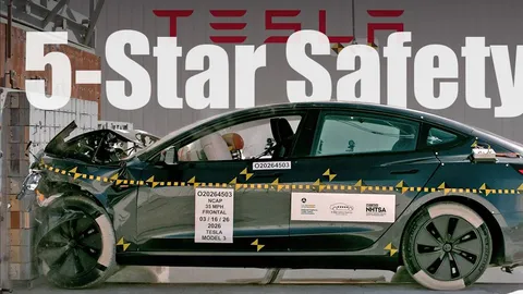 2026 Model 3 四項 NHTSA 安全評級全數五星