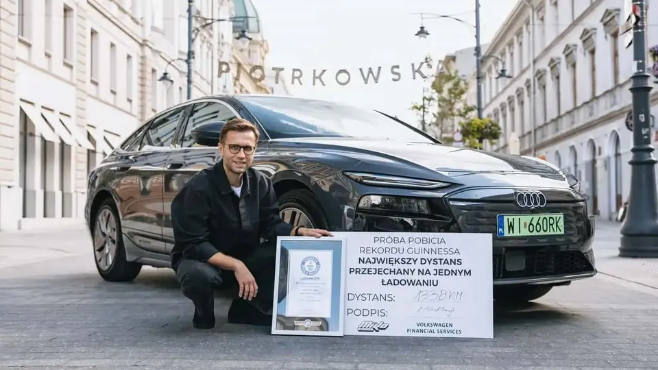 Audi A6電動車單充1338公里創量產車紀錄