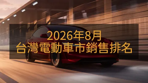 8月電動車掛牌回升3,259輛 特斯拉市占逾五成
