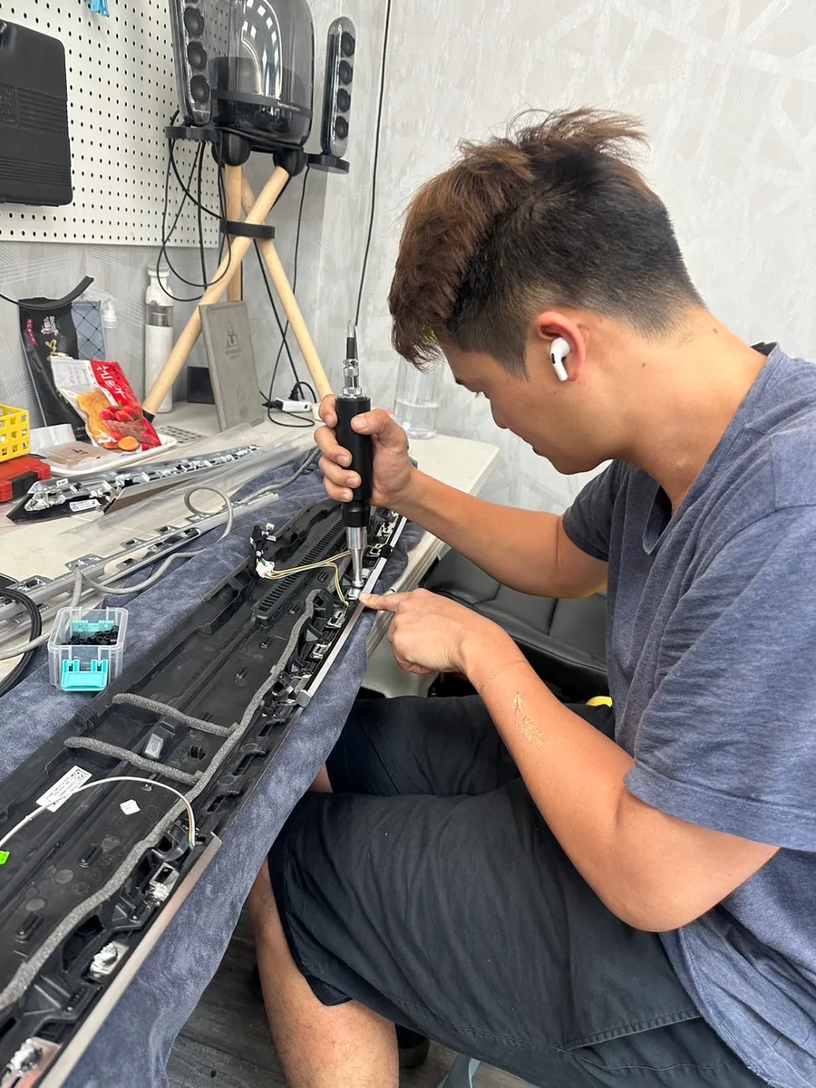 EVM 施工過程實照
