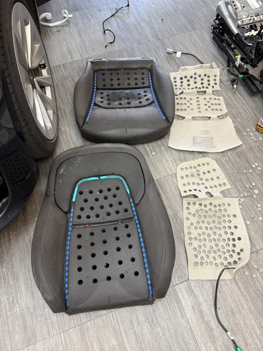 通風座椅 施工實照