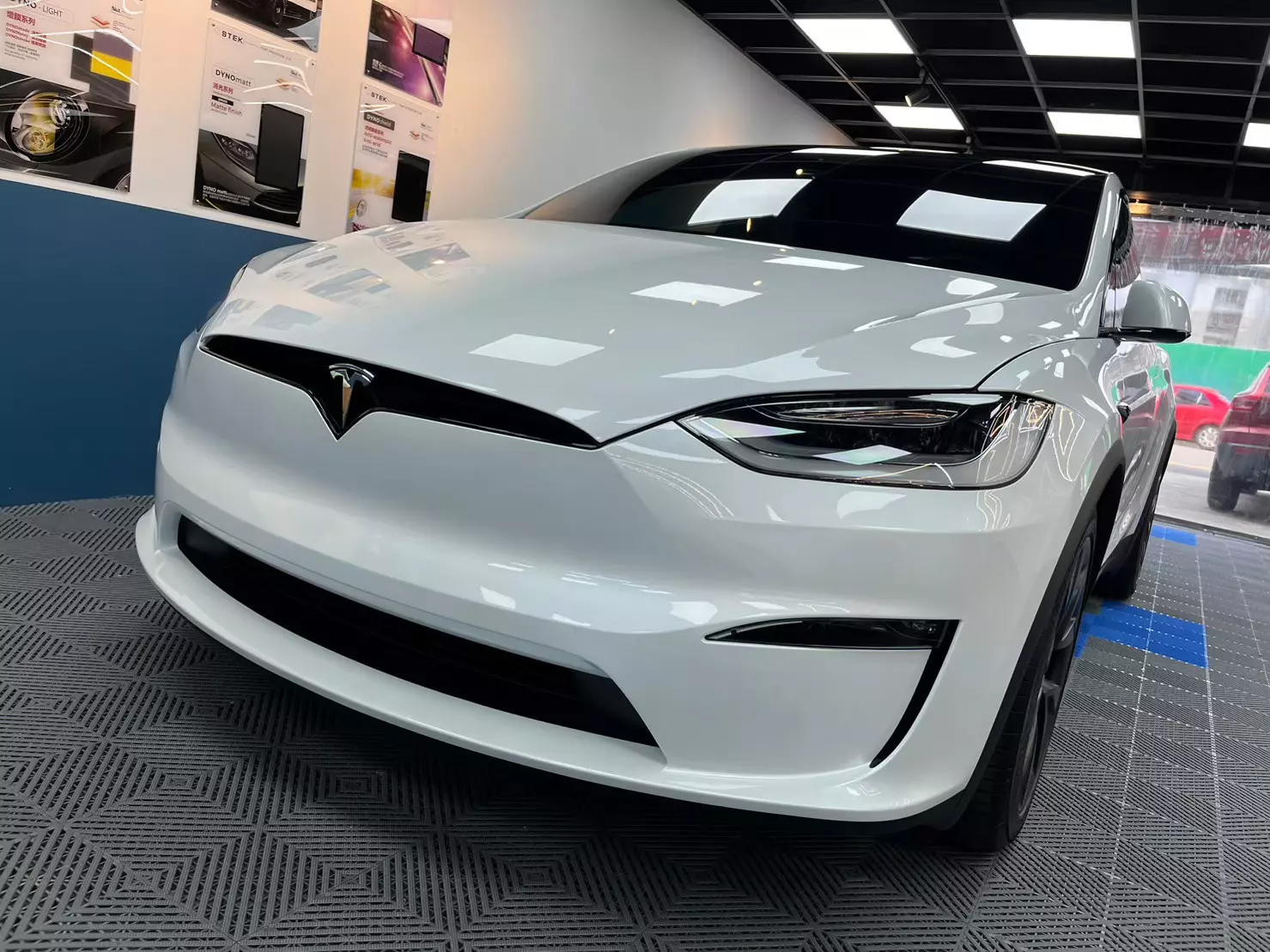 Tesla Model X 全車透明 TPU
